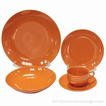 30pcs Ceramic Dinner Set, Stocks are Available, Glazed Dinner Set, Food-safe